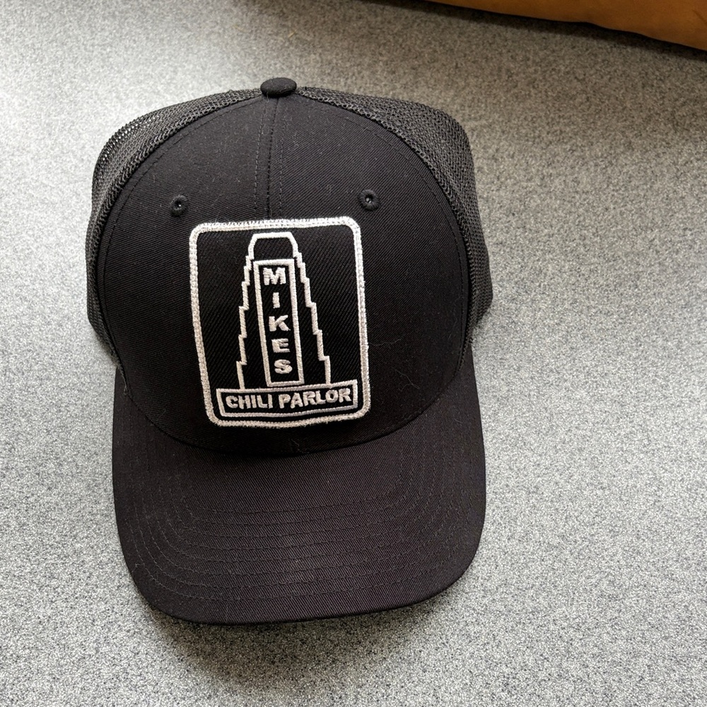 Mike's Chili Parlor Black Trucker Hat
